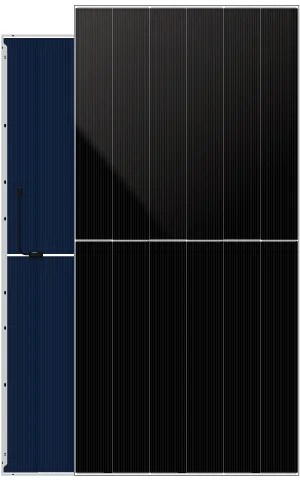 Módulo DAH Solar 620W, foto do equipamento
